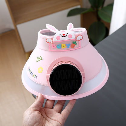 Kids Sun Hat with Built-In Cooling Fan – Buy 2 Get 20% Off
