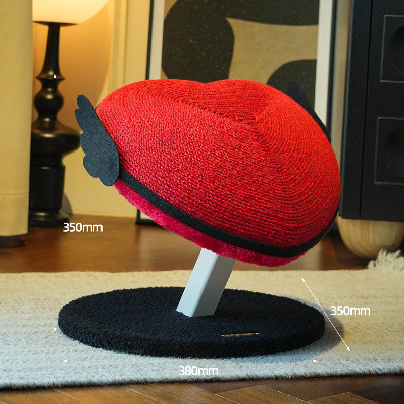 Heart Shaped Cat Scratching Post