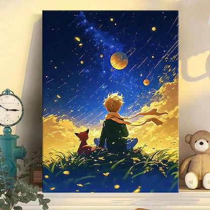 DIY Paint by Numbers Landscape Kit | 30×40cm Canvas | Eco-Friendly Paints