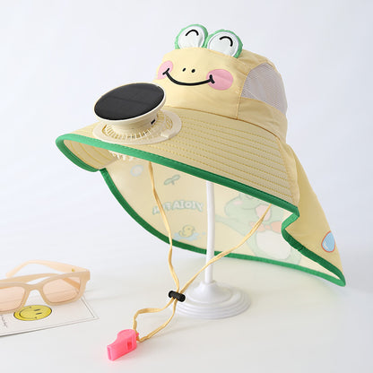 Kids Sun Hat with Built-In Cooling Fan – Buy 2 Get 20% Off