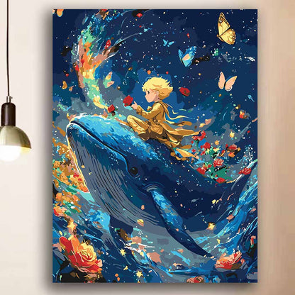 DIY Paint by Numbers Landscape Kit | 30×40cm Canvas | Eco-Friendly Paints