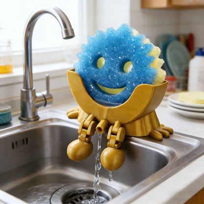 Smiley Sponge Holder | Creative 3D Printed Kitchen Organizer