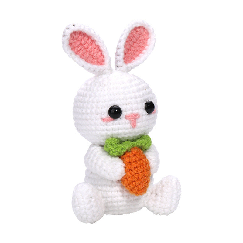 TODAY'S SPECIAL OFFER-50% OFF Cute Animal Crochet Kit – DIY Handmade Amigurumi Doll Making Kit with Yarn & Crochet Hook for Beginners