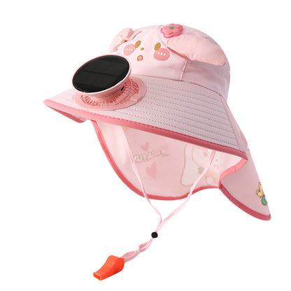 Kids Sun Hat with Built-In Cooling Fan – Buy 2 Get 20% Off