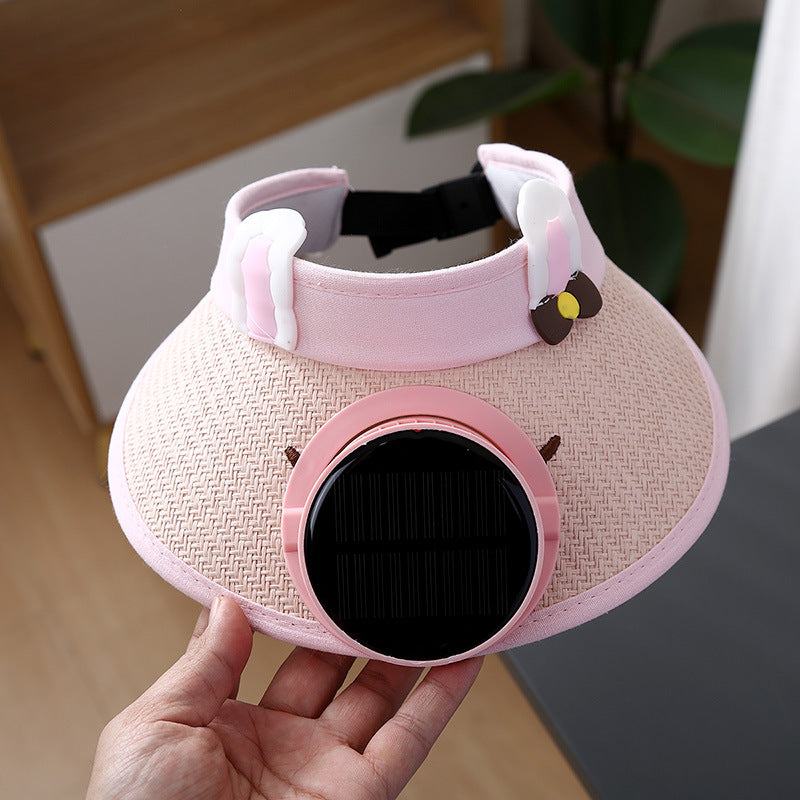 Kids Sun Hat with Built-In Cooling Fan – Buy 2 Get 20% Off