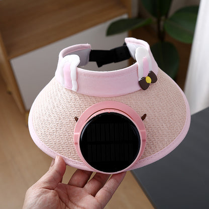 Kids Sun Hat with Built-In Cooling Fan – Buy 2 Get 20% Off