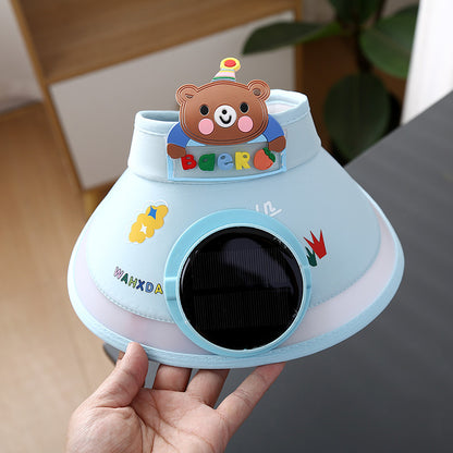 Kids Sun Hat with Built-In Cooling Fan – Buy 2 Get 20% Off