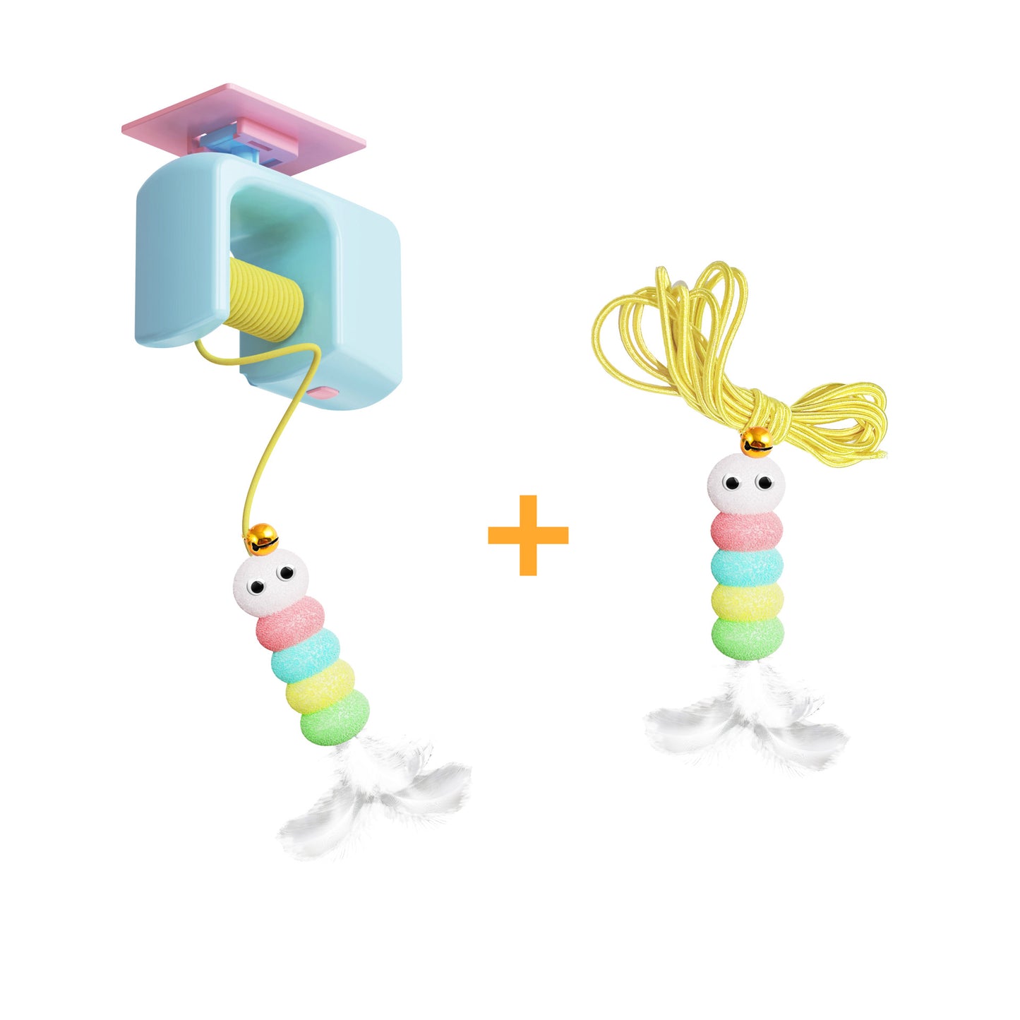 Automatic Retractable Cat Teaser Toy