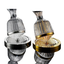 Spinning Wine Decanter and Glasses Set