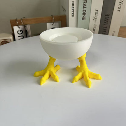 Chicken Claw Porcelain Holder Decor