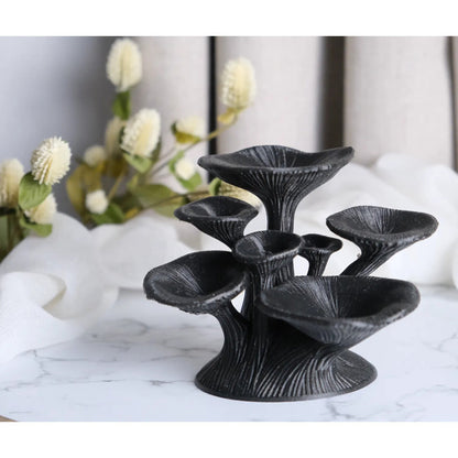 Fairycore Mystic Mushroom Jewelry Stand - Enchanting Toadstool Earring Trunk & Necklace Organizer, Quirky Vanity Table Decor, Creative Gift for Her