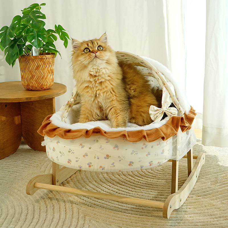 French Style Cozy Cat Hammock Bed