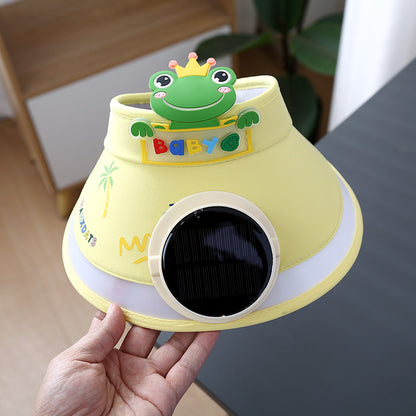 Kids Sun Hat with Built-In Cooling Fan – Buy 2 Get 20% Off