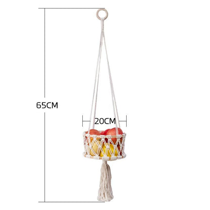 🍎 3-Tier Hanging Fruit Basket Save Counter Space & Display Fresh Produce Beautifully