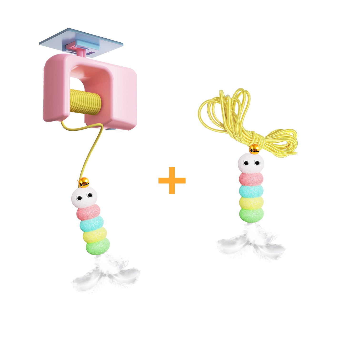 Automatic Retractable Cat Teaser Toy