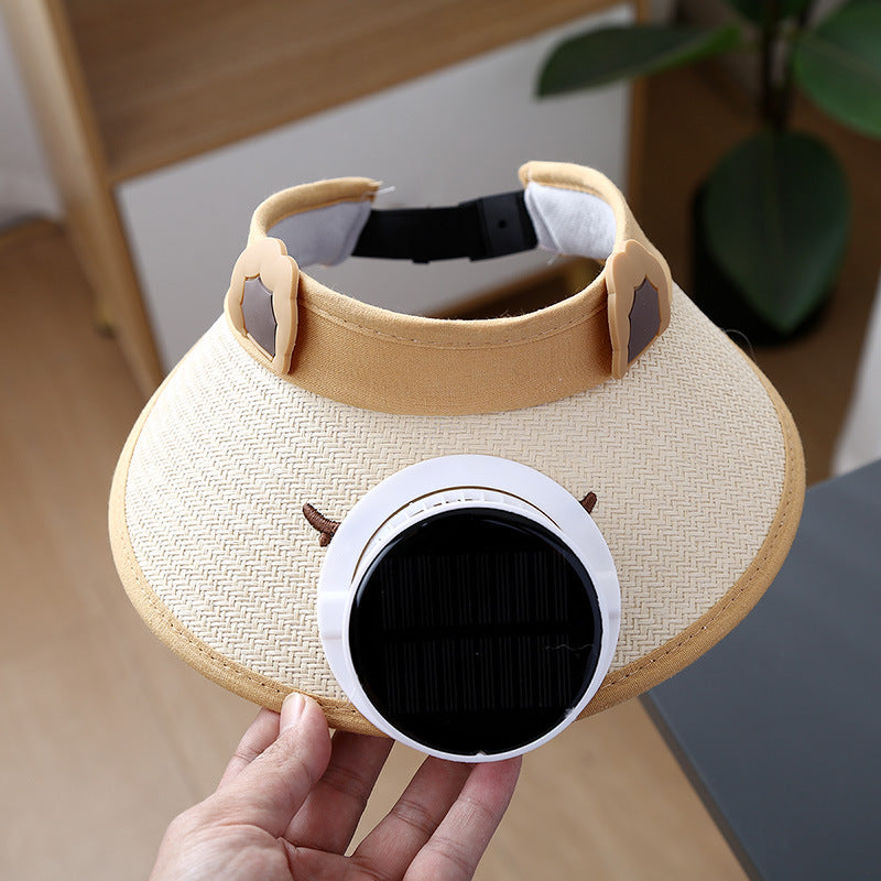 Kids Sun Hat with Built-In Cooling Fan – Buy 2 Get 20% Off