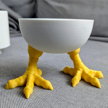 Chicken Claw Porcelain Holder Decor