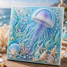 Ocean Theme Pearl Art DIY Kit | 3D Sparkling Coastal Wall Decor