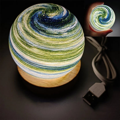 TODAY'S SPECIAL OFFER-40% OFF🔥3D Crystal Planets Atmosphere Night Lamp