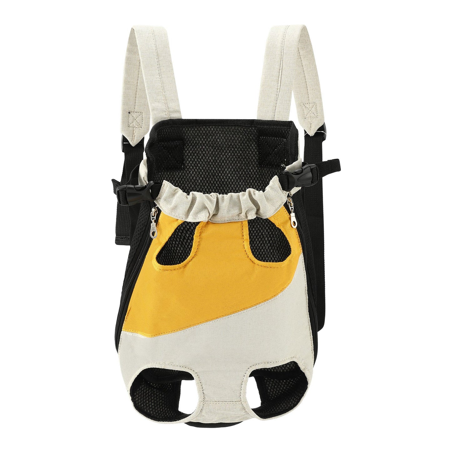 Hands-Free Legs-Out Pet Carrier Backpack - Buy 1 Get 1 FREE | Breathable Mesh Front Chest Pack for Dogs & Cats, Perfect for Hiking & Cycling