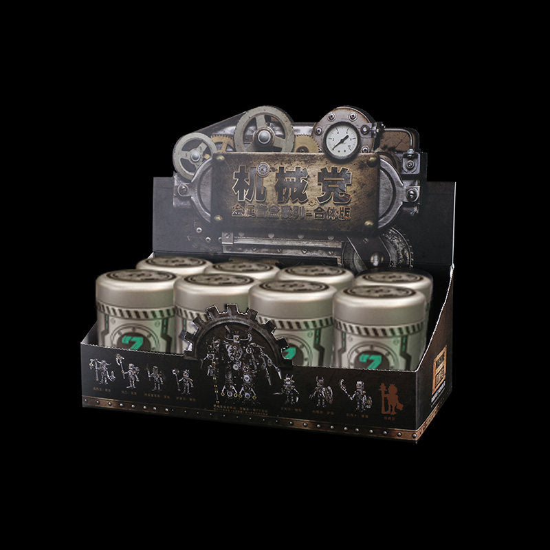 MechSaint DIY Mechanical Mech Blind Box - Handmade Steampunk Robot Assembly Kit