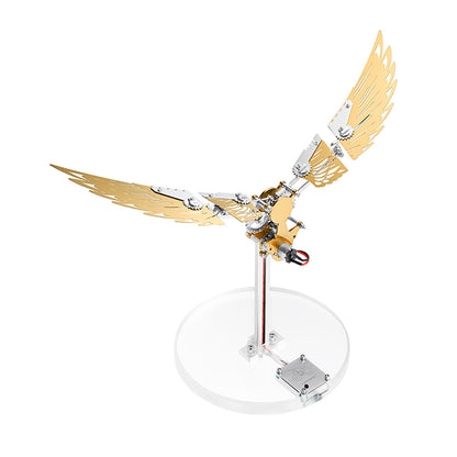 The Bionic Ornithopter Precision Metal Mechanical Assembly Model Kit