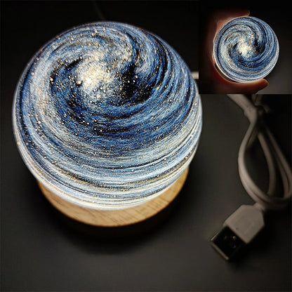 TODAY'S SPECIAL OFFER-40% OFF🔥3D Crystal Planets Atmosphere Night Lamp