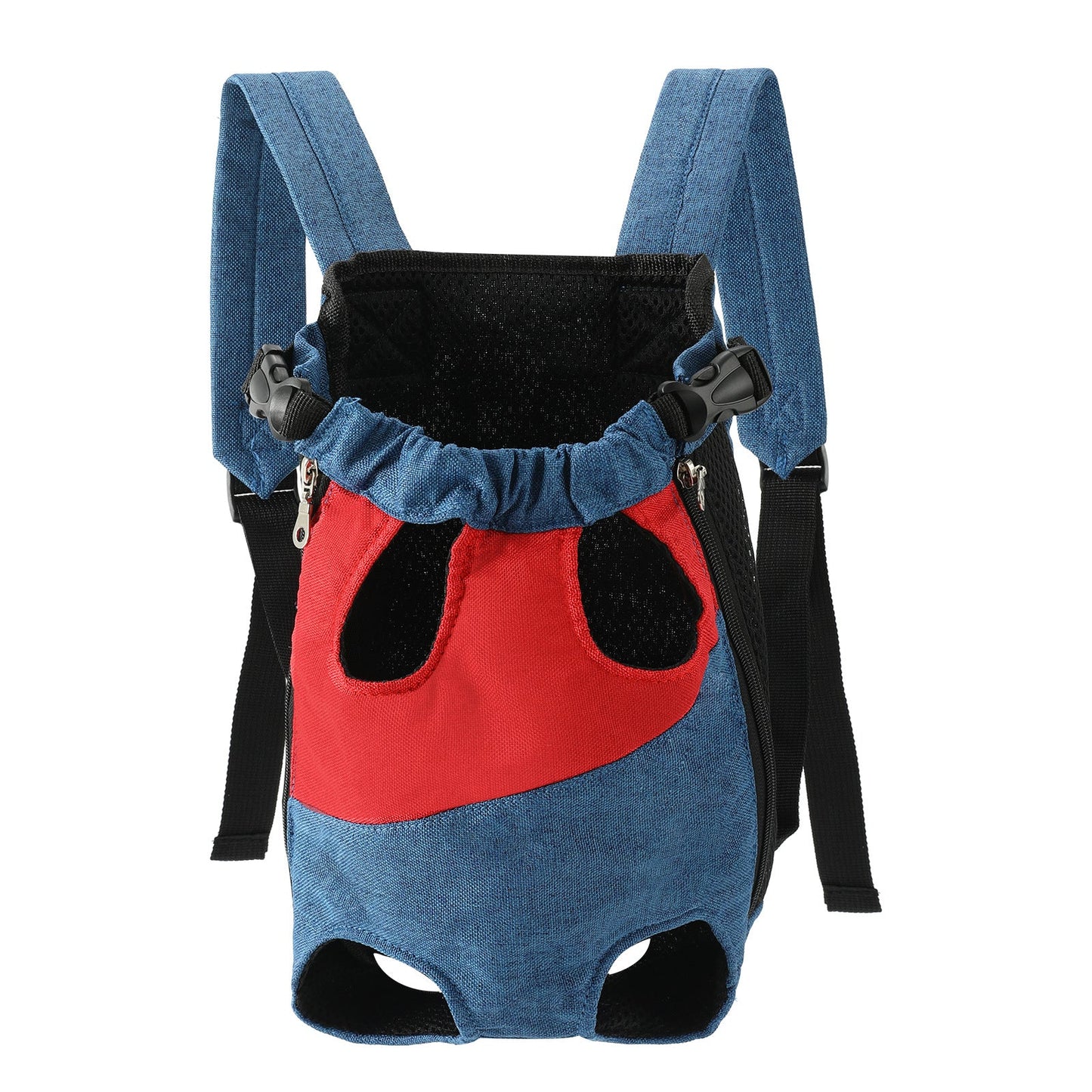 Hands-Free Legs-Out Pet Carrier Backpack - Buy 1 Get 1 FREE | Breathable Mesh Front Chest Pack for Dogs & Cats, Perfect for Hiking & Cycling