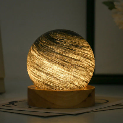 TODAY'S SPECIAL OFFER-40% OFF🔥3D Crystal Planets Atmosphere Night Lamp