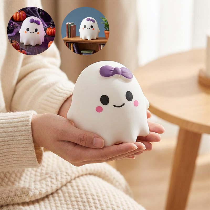 White Ghost Squishy Toy