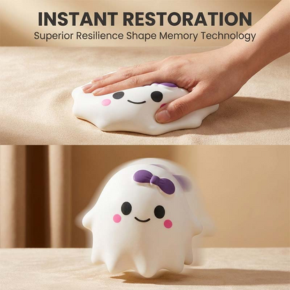 White Ghost Squishy Toy