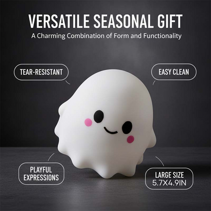 White Ghost Squishy Toy