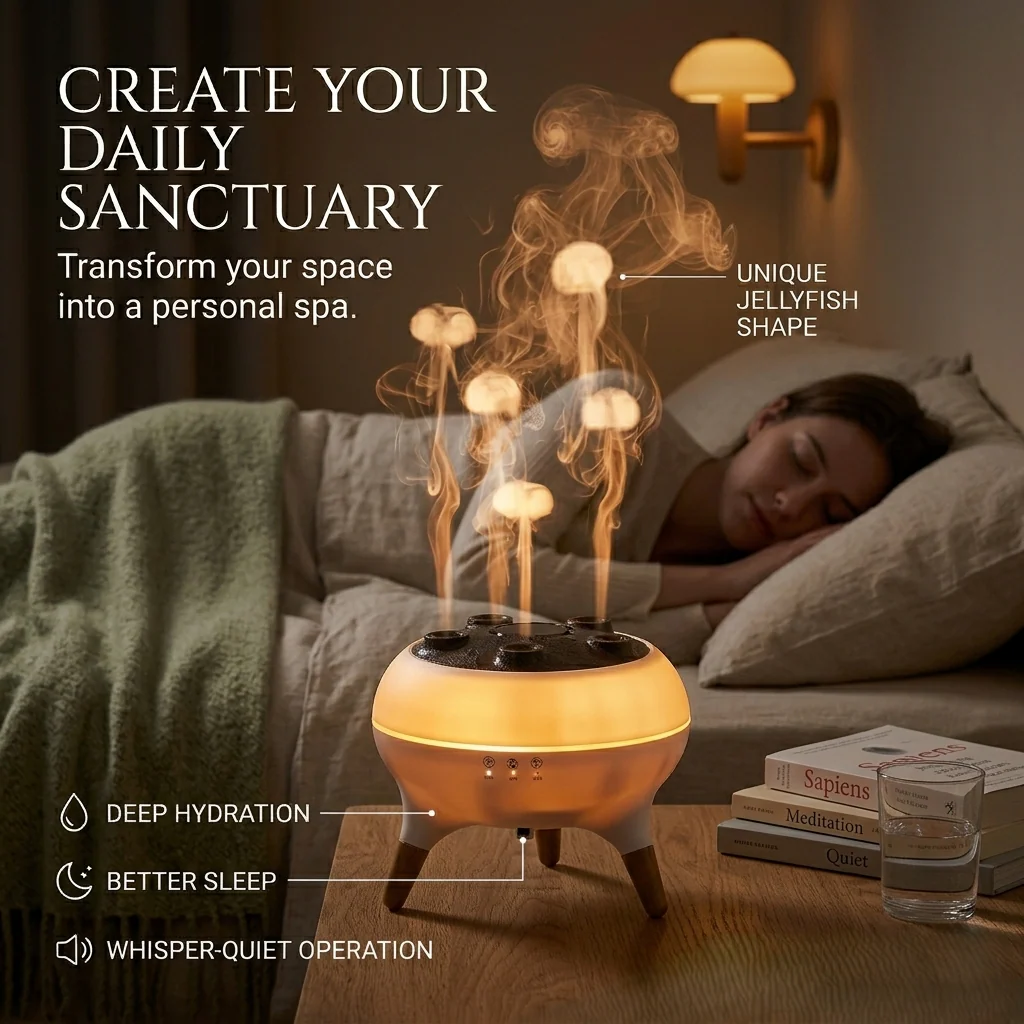 Jellyfish humidifier