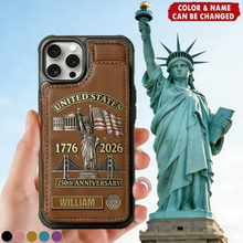 250th Anniversary -Wallet Phone Case