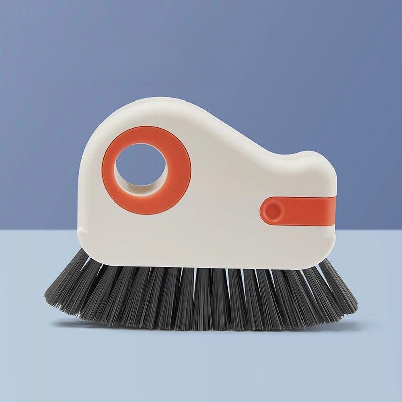 Multifunctional Window Track & Groove Cleaning Brush - Handy 2-in-1 Deep Crevice Cleaner Tool for Home, Kitchen & Bathroom Dead Corners