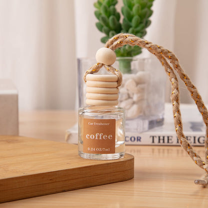 Scented Car Air Freshener - Long Lasting Car Diffuser - Last 60+ Days Teakwood