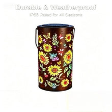 🌻Colorful Sunflower Glow Solar Garden Lantern🌈✨