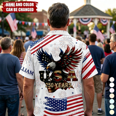 250th Anniversary Eagle - Hawaiian Shirt