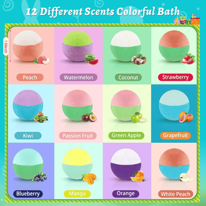 🛁LAST DAY 50% OFF -🥚Kids Bath Bombs with Surprise Inside – Easter Gift Set✨