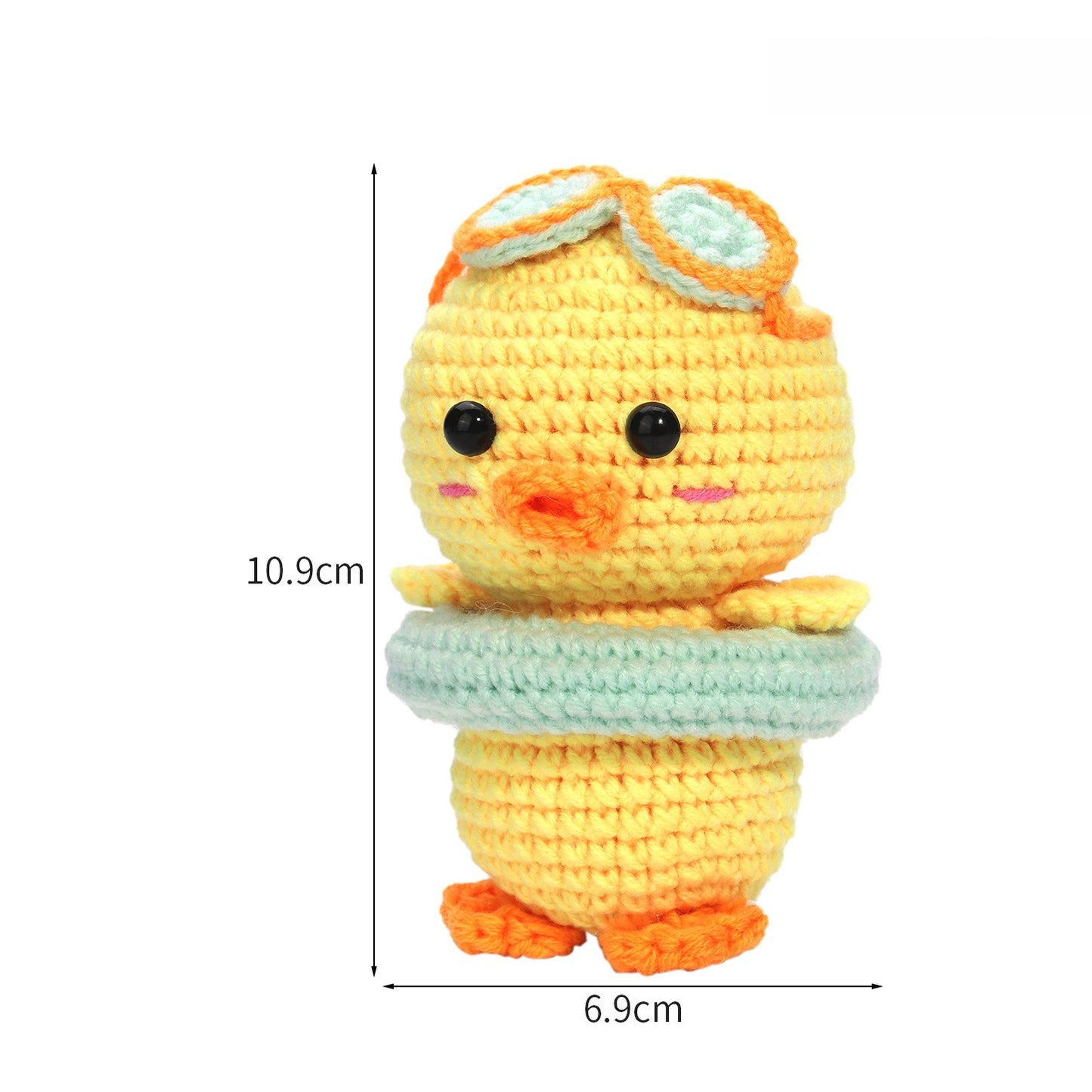 TODAY'S SPECIAL OFFER-50% OFF Cute Animal Crochet Kit – DIY Handmade Amigurumi Doll Making Kit with Yarn & Crochet Hook for Beginners