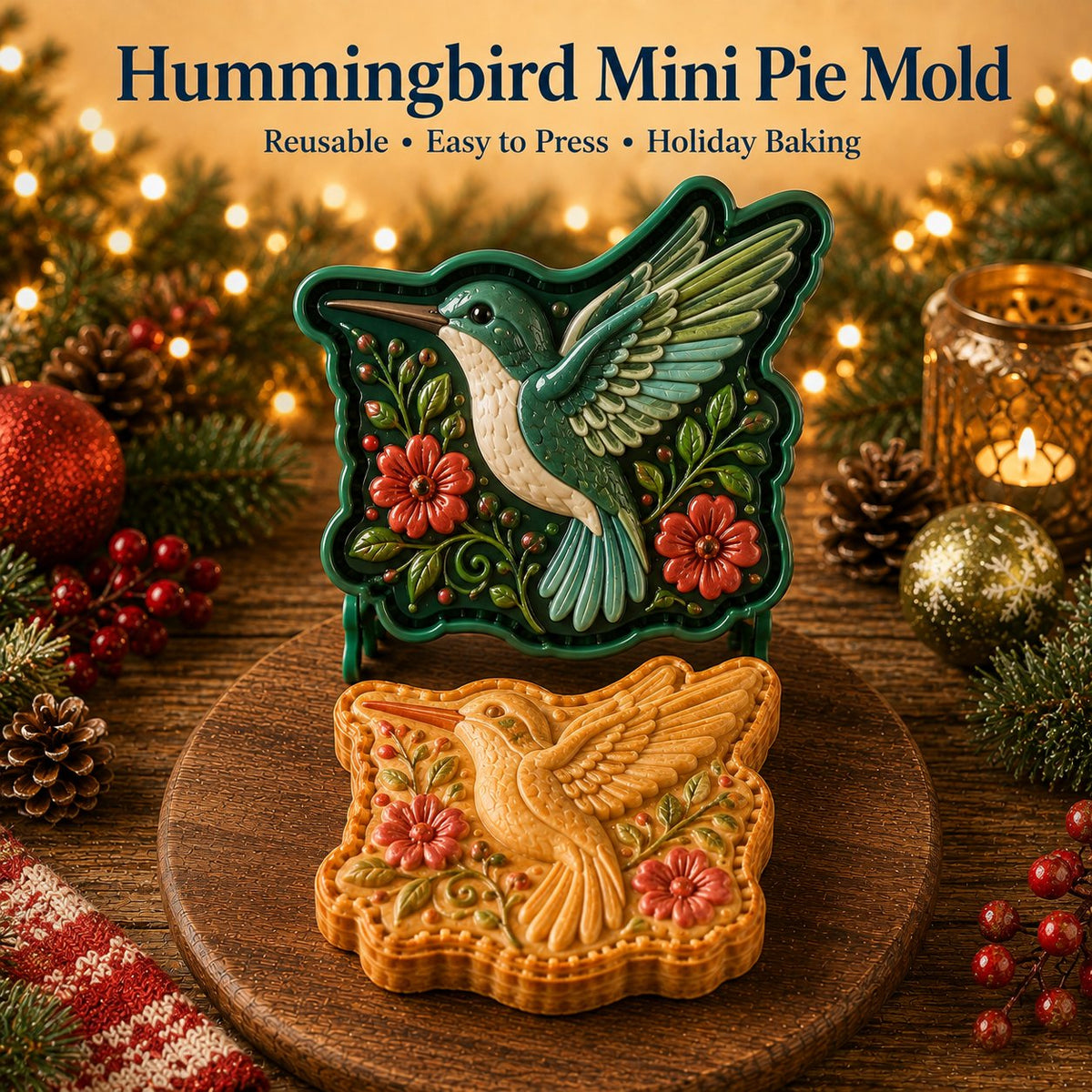 8-Design Animal Mini Pie Mold Collection