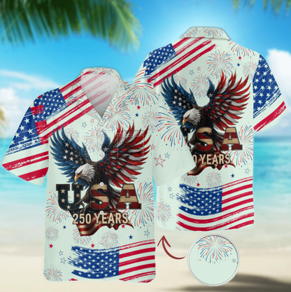250th Anniversary Eagle - Hawaiian Shirt