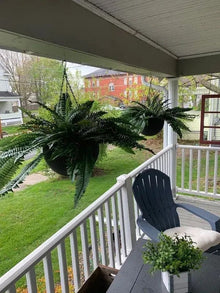 🏆Flash Sale⚡ 50K+ SOLD!🔥🌱 UV-Resistant Lifelike Artificial Boston Fern 🌳