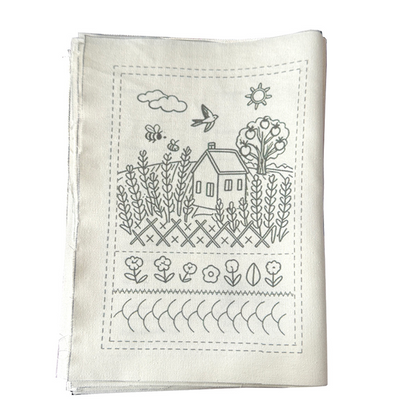 DIY Embroidery Stitch Practice Book Kit